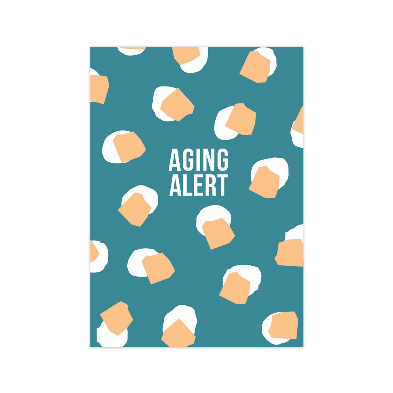 Postkaart Aging Alert Studio Stationery