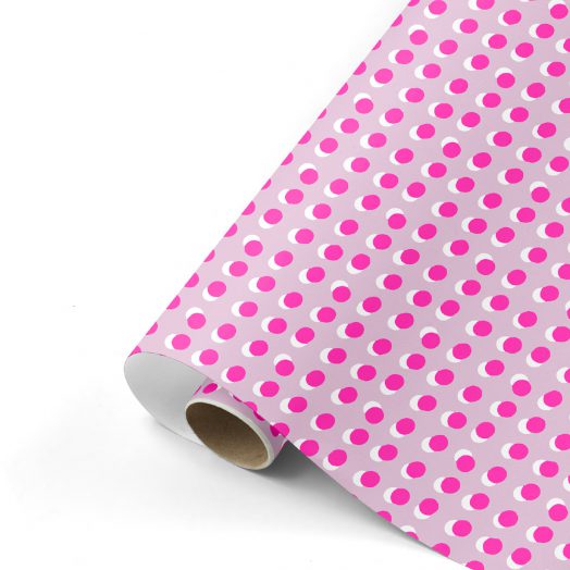 Wrapping Dots roze/neon | Studio Stationery