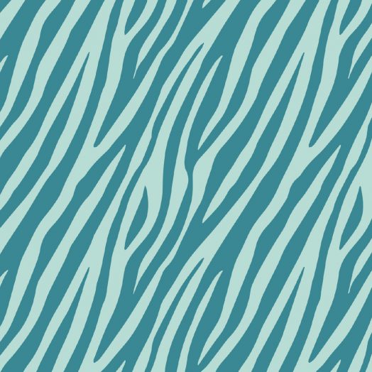Wrapping Zebra petrol/mint | Studio Stationery