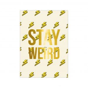 Postcard Stay Weird | Studio Stationery