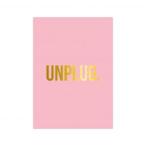 Postcard Unplug | Studio Stationery