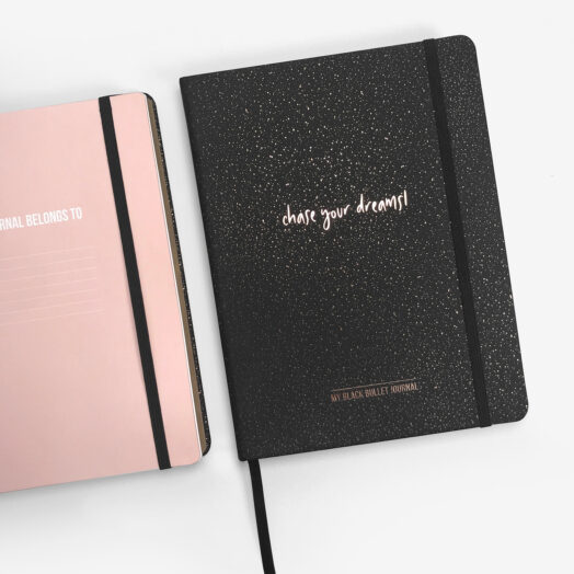 Hardcover bullet journal Chase your dreams | Studio Stationery
