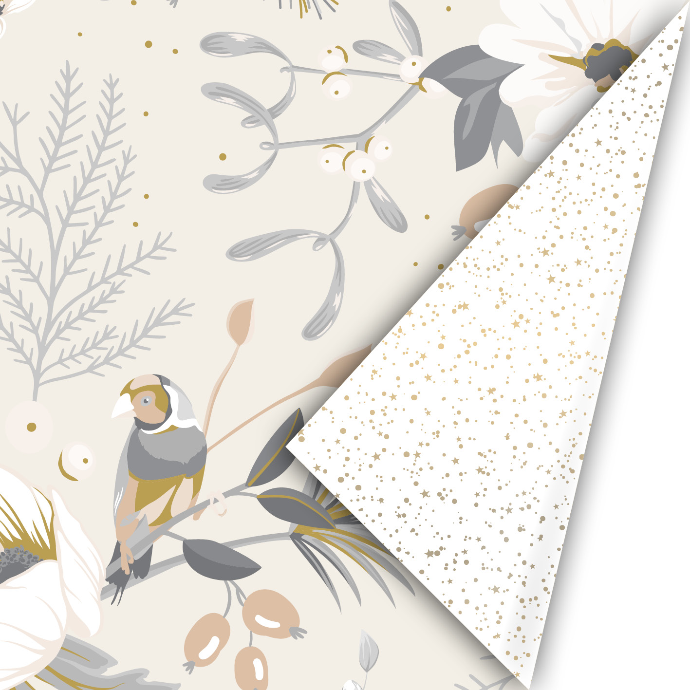 Cadeaupapier Vintage Christmas | ConceptWrapping