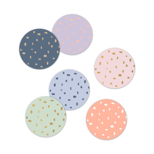 Cadeaustickers Minimal Dots | ConceptWrapping